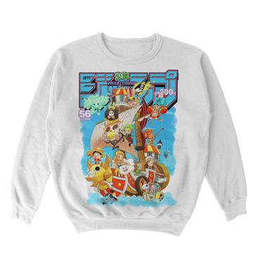 Poleron One Piece - Shonen Jump - Mugiwaras - Chibis