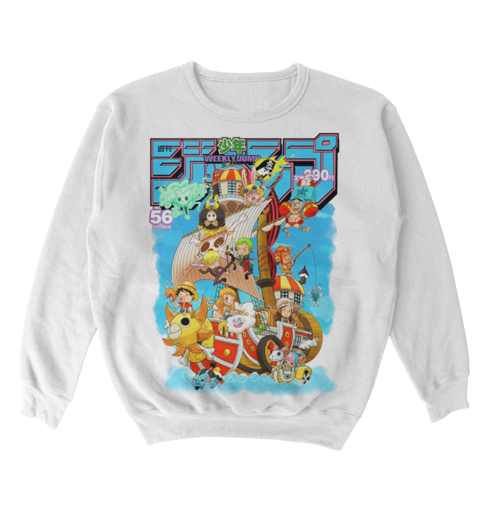 Poleron One Piece - Shonen Jump - Mugiwaras - Chibis