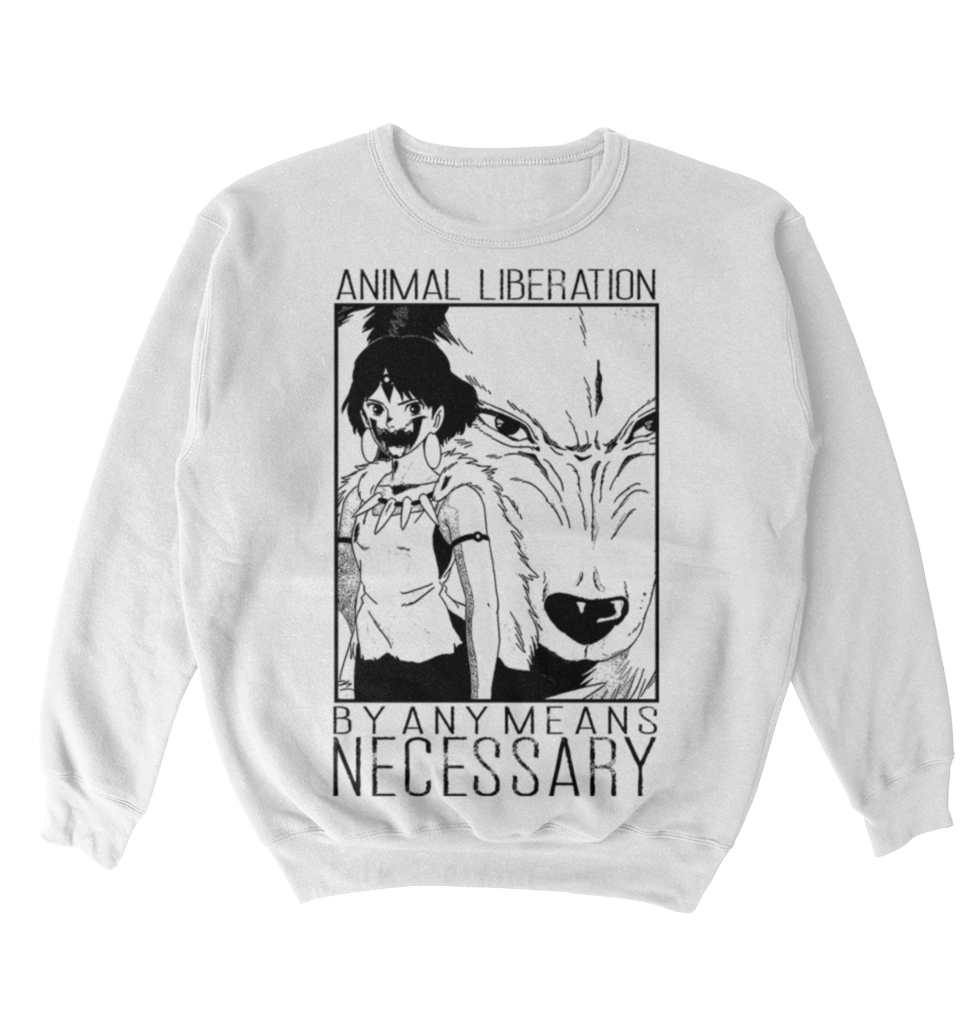 Poleron Princesa Mononoke - Animal Liberation
