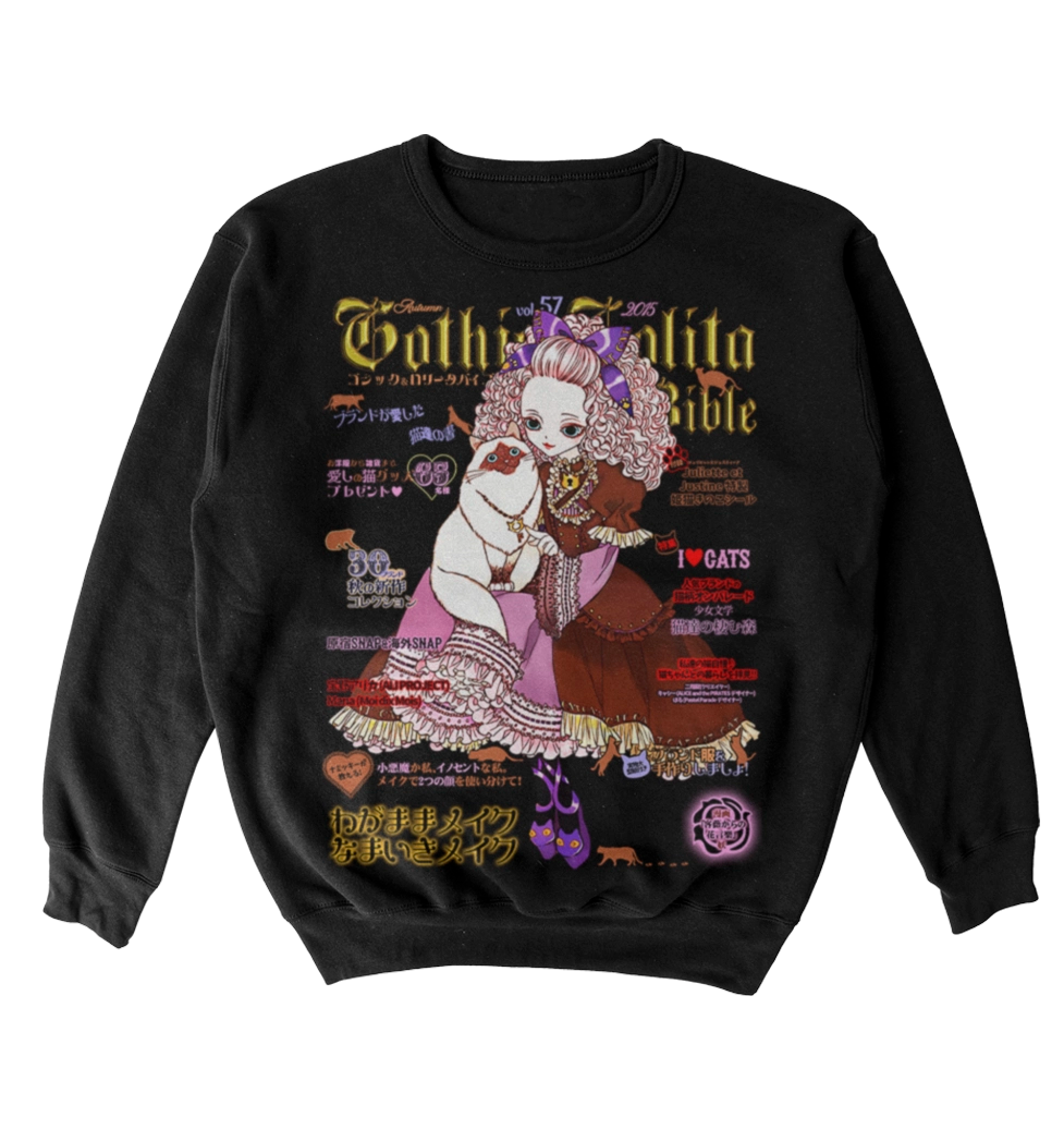 Poleron Gothic & Lolita Bible - i love cats