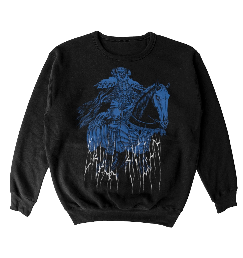 Poleron Berserk - Skull Knight en su caballo