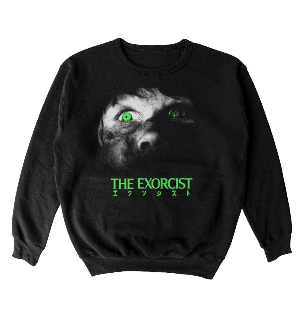 Poleron El Exorcista - Linda Blair ojos