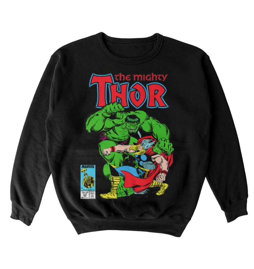 Poleron The Mighty Thor (1966) #385 - Hulk vs Thor