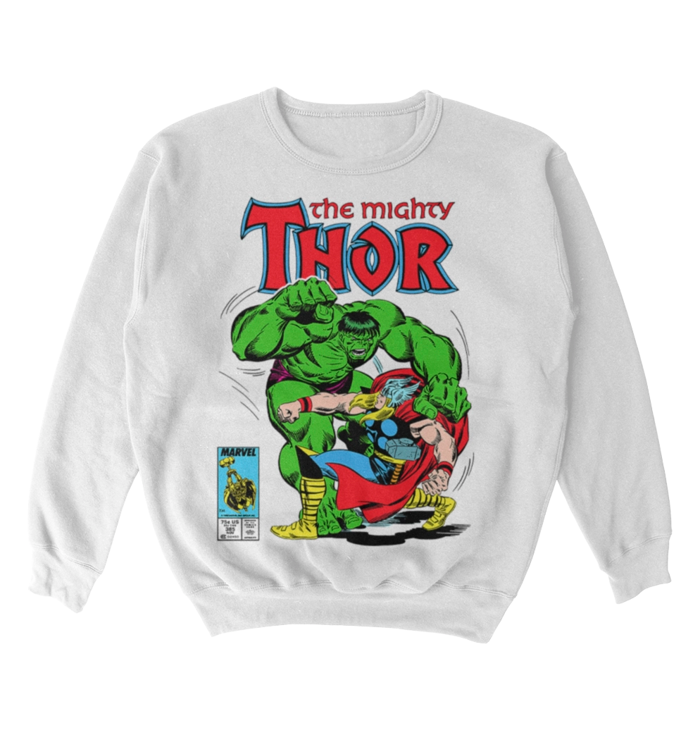 Poleron The Mighty Thor (1966) #385 - Hulk vs Thor