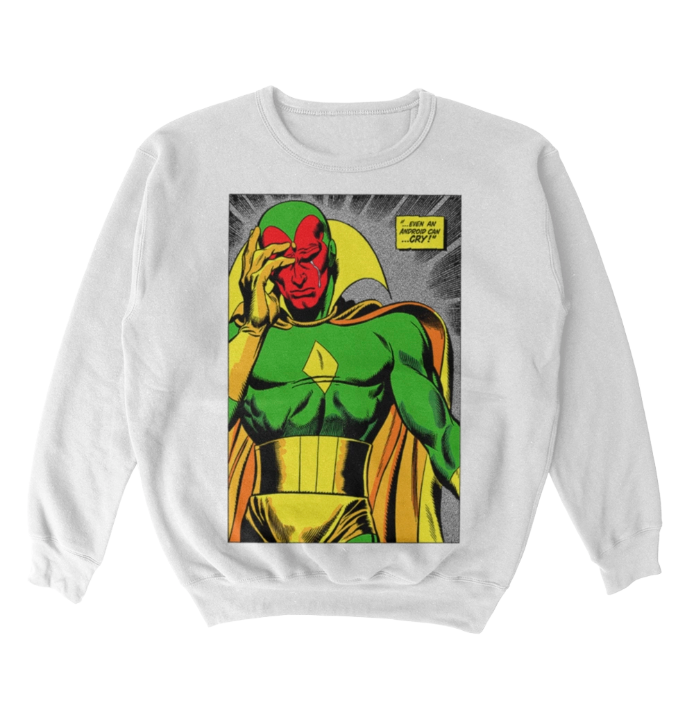 Poleron Avengers #58 - Vision - even an android can cry