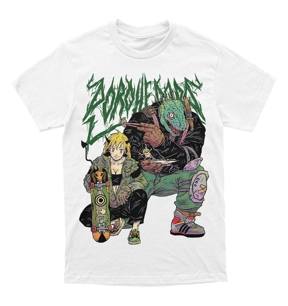 Polera Dorohedoro - Death Metal Kaiman & Nikaido
