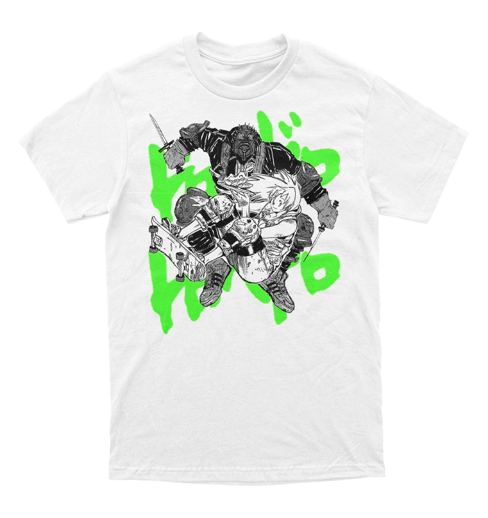 Polera Dorohedoro - Japanese Logo Kaiman & Nikaido