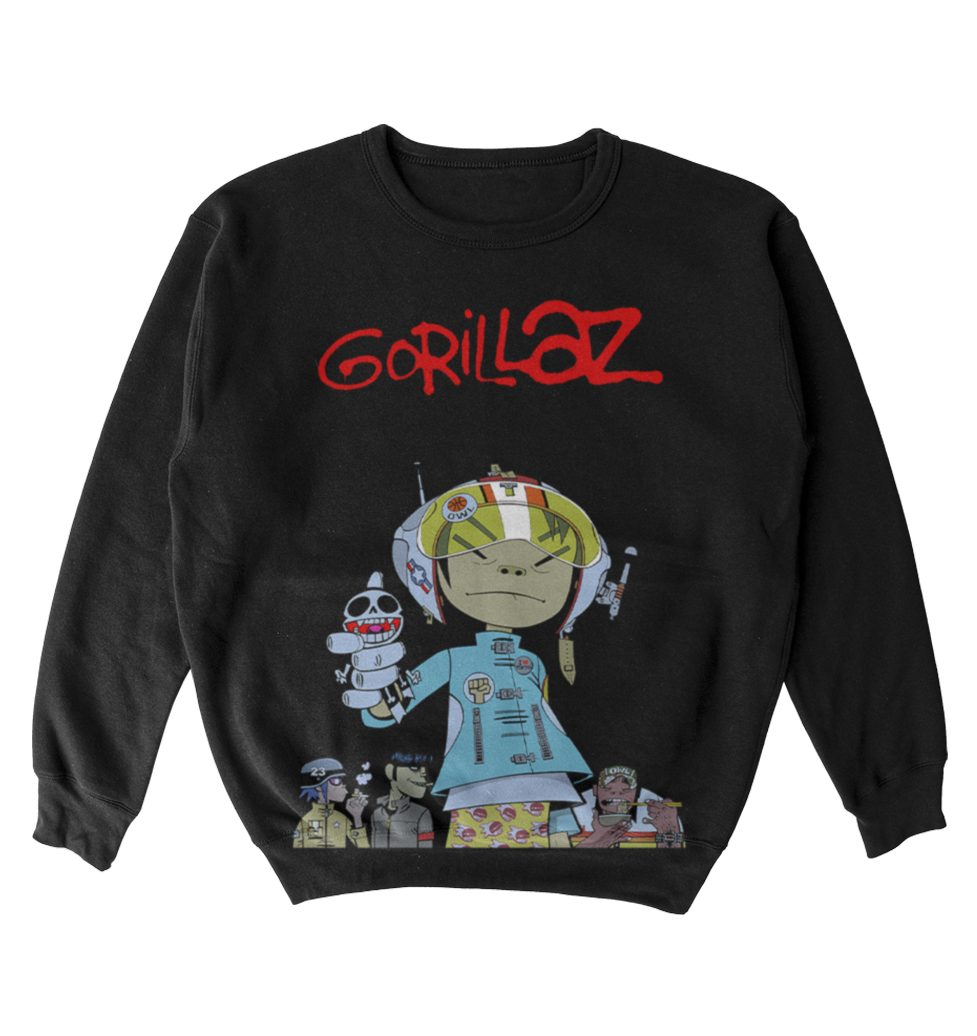 Poleron Gorillaz - G-Sides (USA) - Bonesy