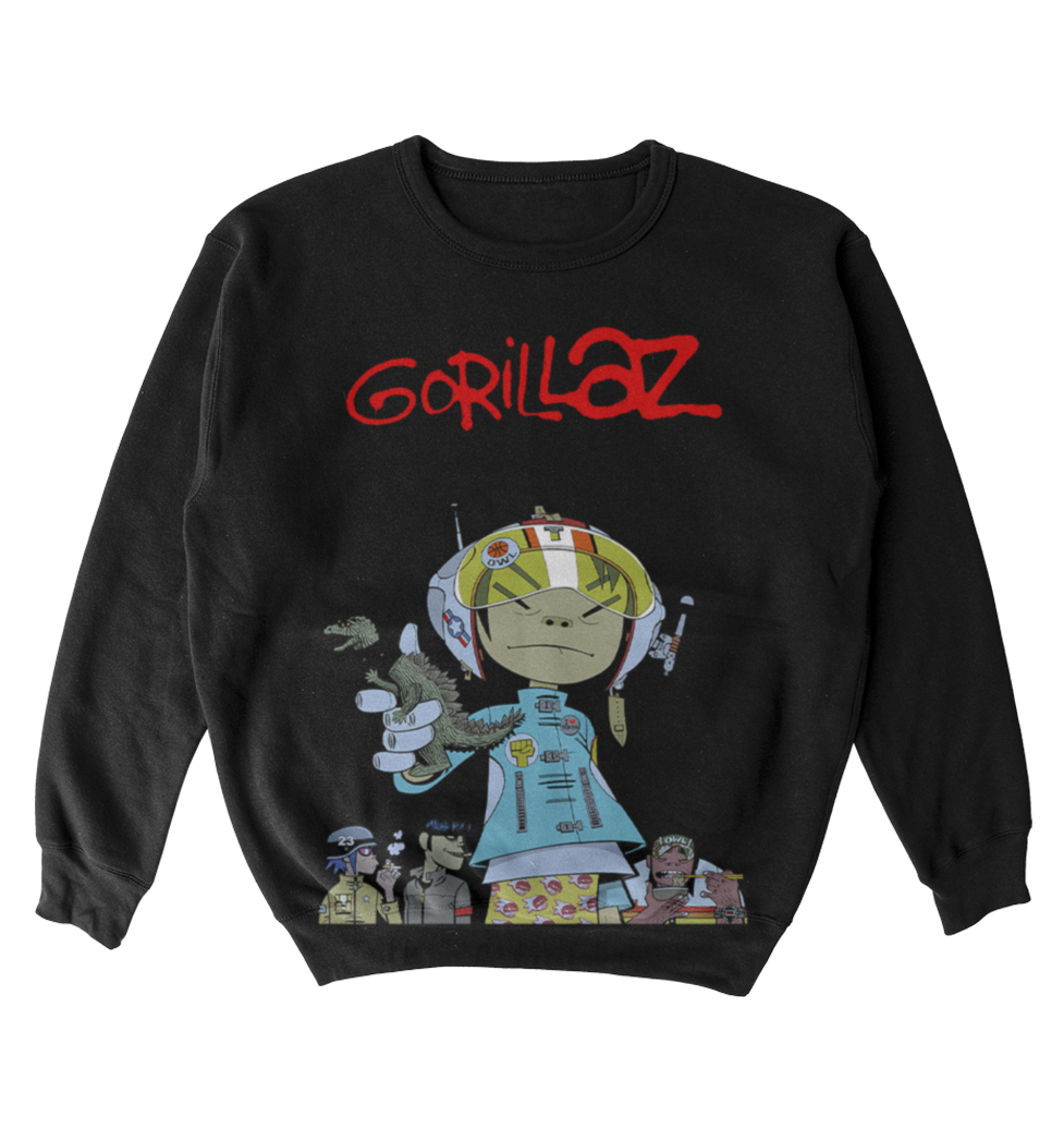 Poleron Gorillaz - G-Sides (JAPAN) - Broken Godzilla