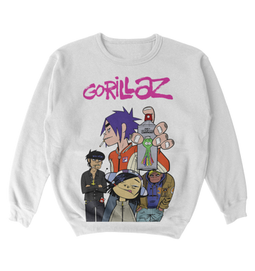 Poleron Gorillaz - Inky Octopus Car Paint