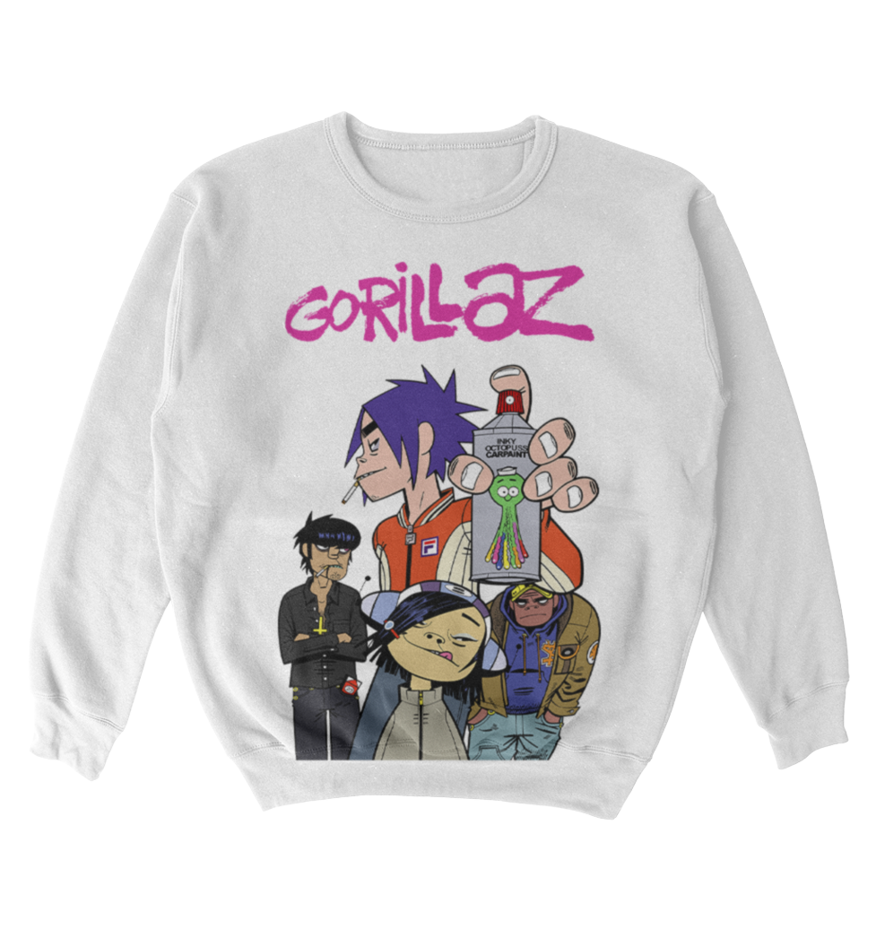 Poleron Gorillaz - Inky Octopus Car Paint