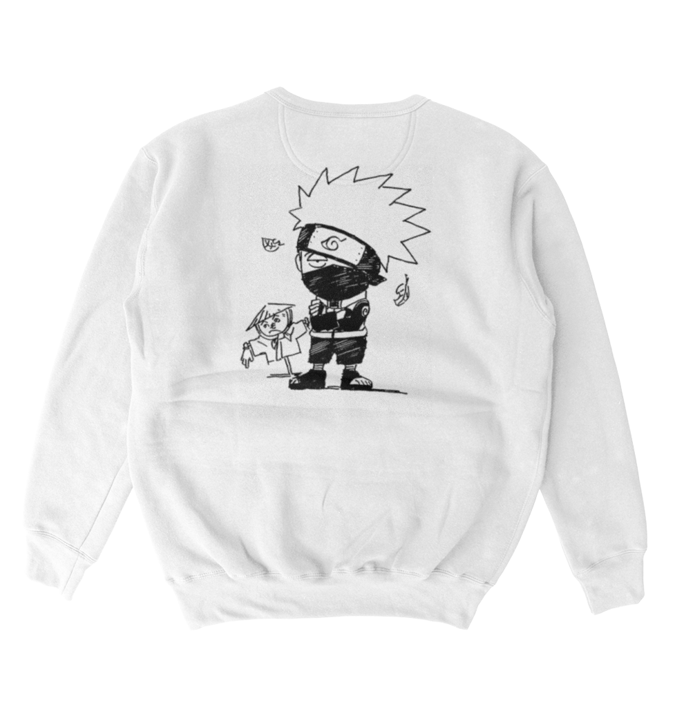 Poleron Naruto - Team 7 - Estilo Infantil