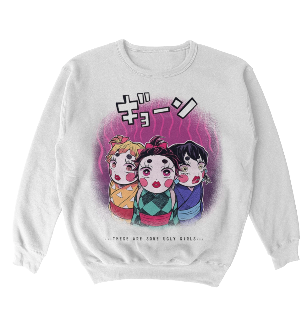 Poleron Kimetsu no Yaiba - Zenko, Inoko y Sumiko - Ugly Girls