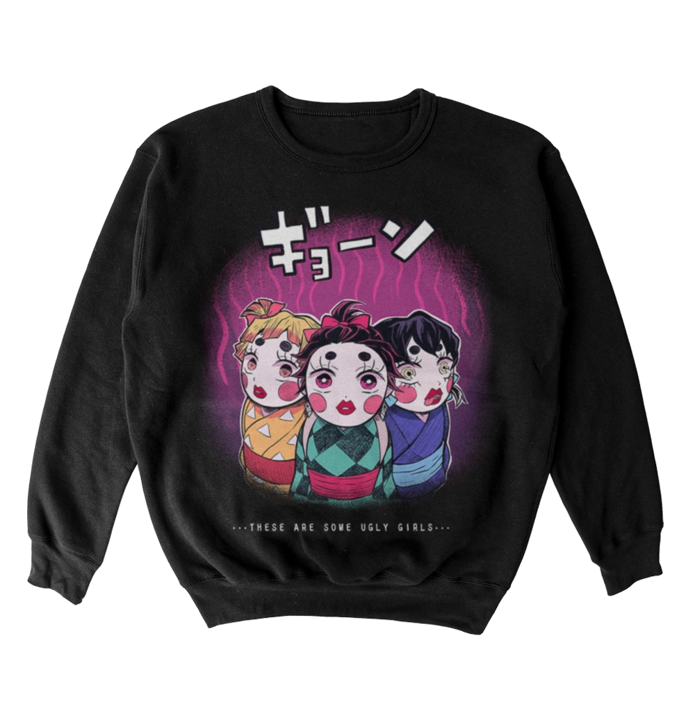 Poleron Kimetsu no Yaiba - Zenko, Inoko y Sumiko - Ugly Girls