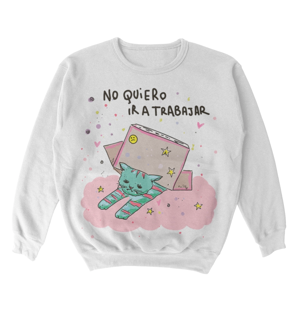 Poleron No quiero ir a trabajar
