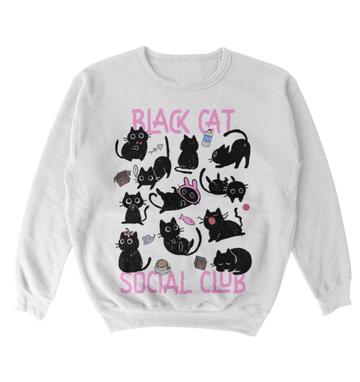 Poleron Black Cat Social Club