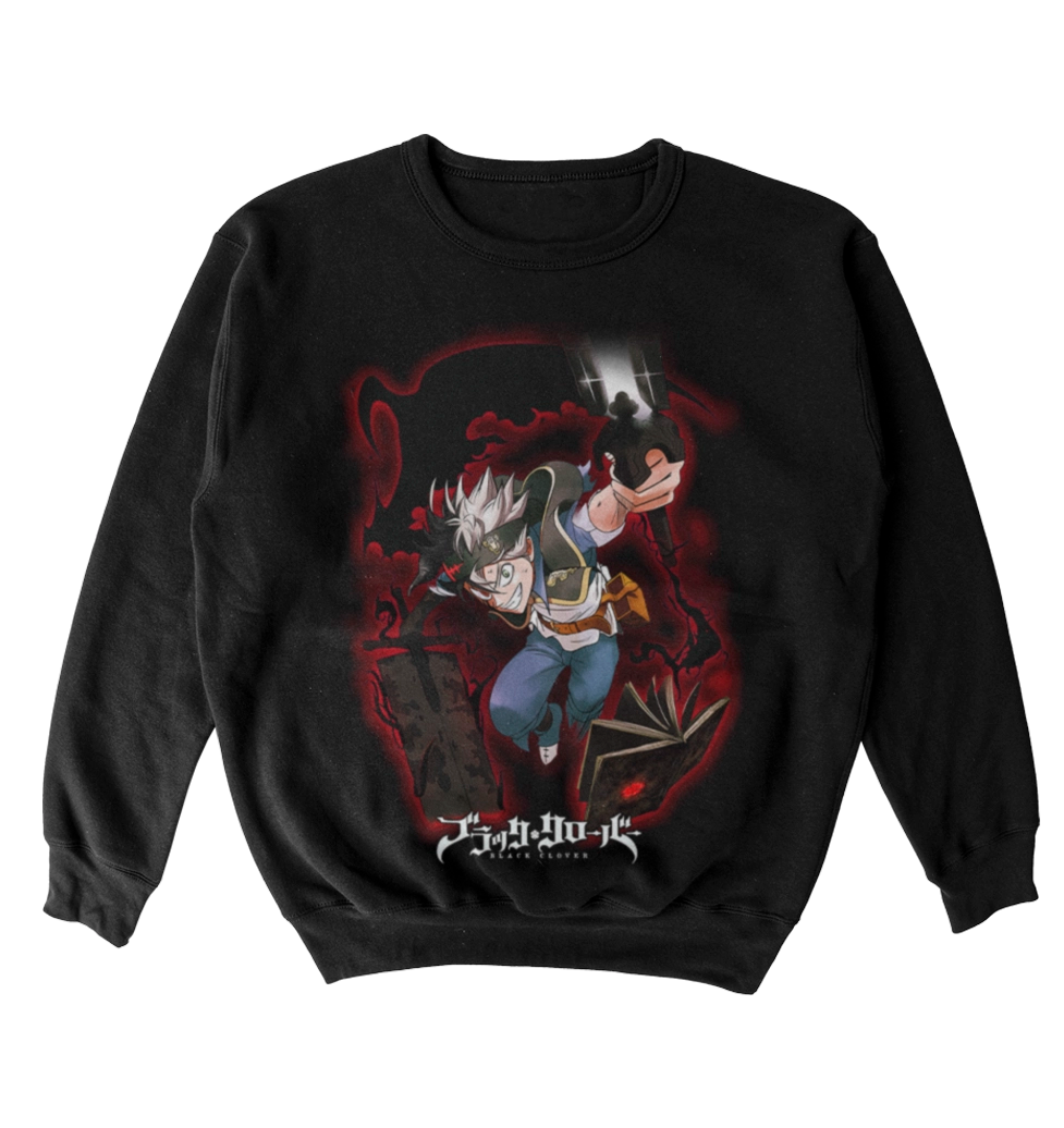 Poleron Black Clover - Black Asta