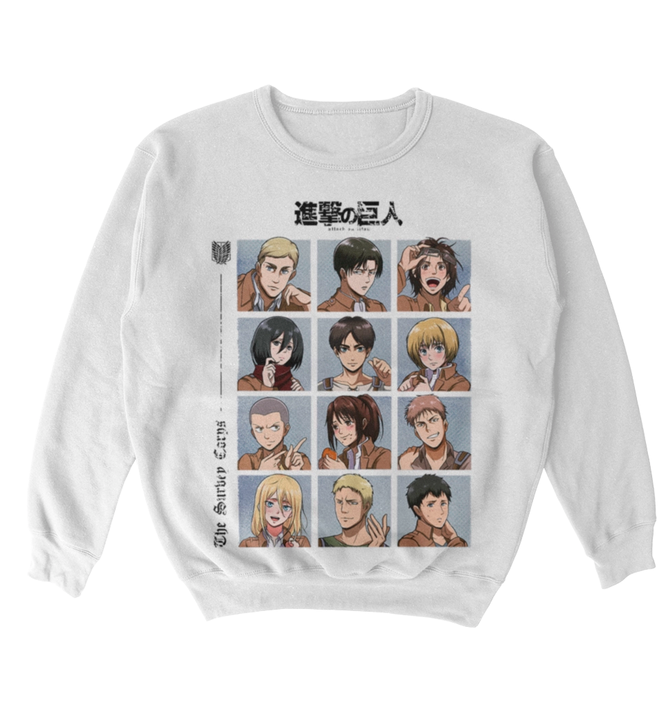 Poleron Shingeki no Kyokin - Legión de reconocimiento - Miembros