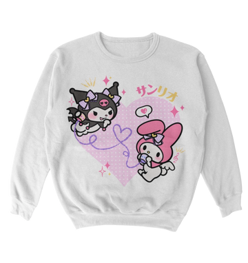 Poleron Sanrio - Kuromi y My Melody