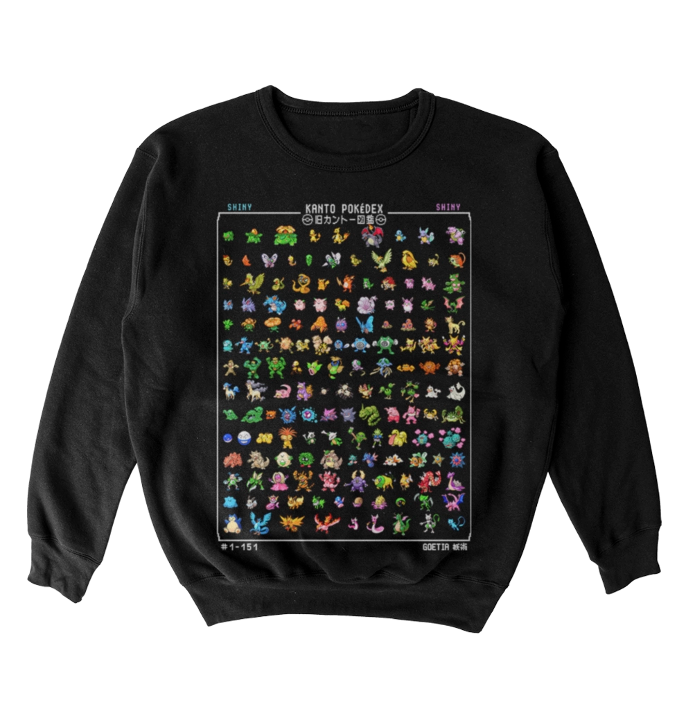 Poleron Pokemon - Kanto Pokedex - shiny