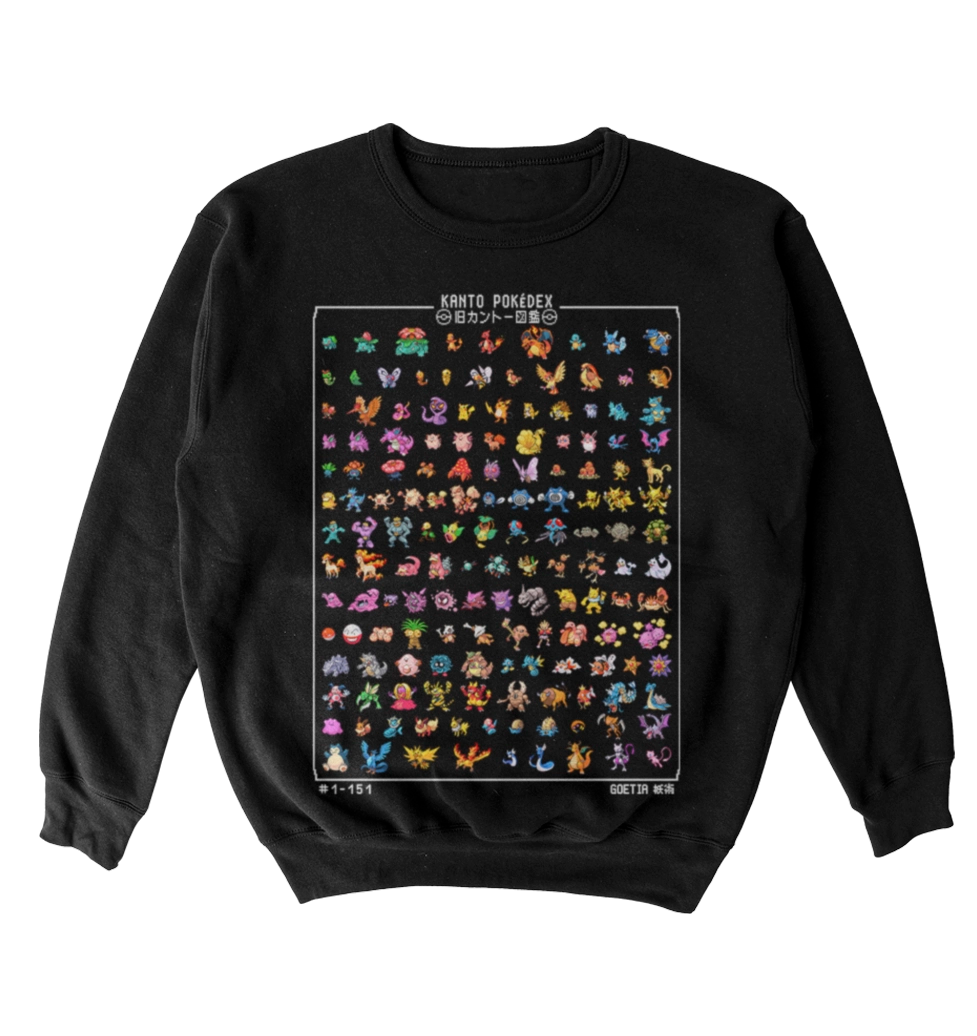 Poleron Pokemon - Kanto Pokedex
