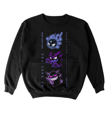 Poleron Pokemon - Gastly, Haunter y Gengar - Silver-Shiny