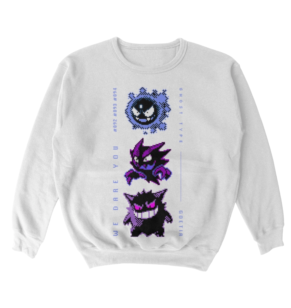 Poleron Pokemon - Gastly, Haunter y Gengar - Shiny