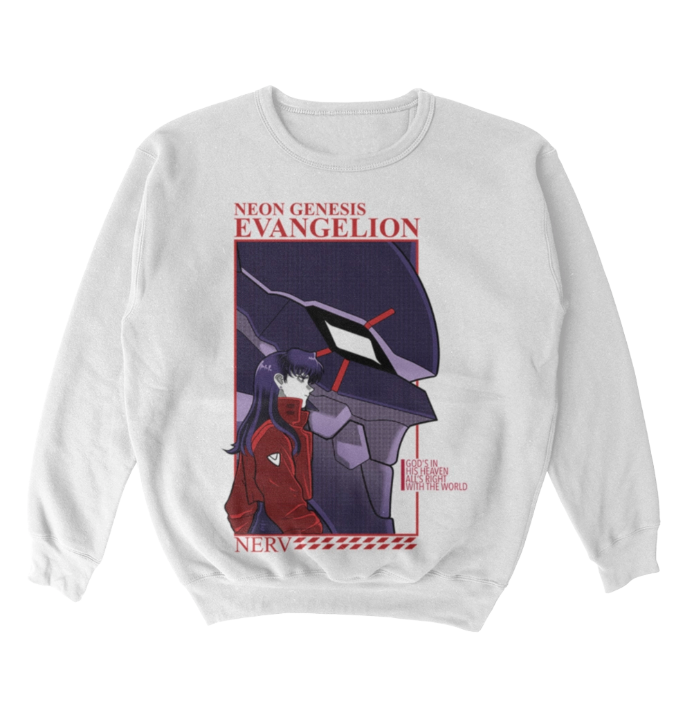 Poleron Evangelion - Misato Katsuragi & Eva 01