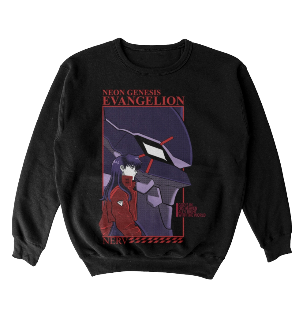 Poleron Evangelion - Misato Katsuragi & Eva 01