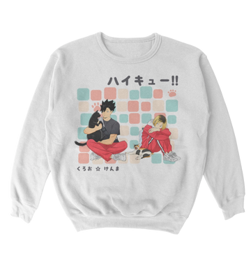 Poleron Haikyuu - Kenma y Kuroo