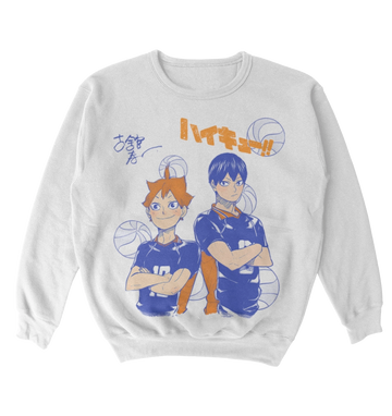 Poleron Haikyuu - Hinata y Kageyama