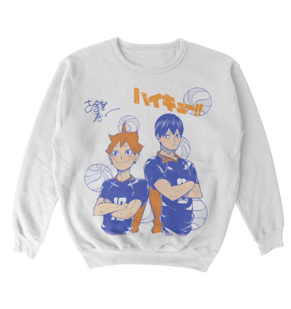 Poleron Haikyuu - Hinata y Kageyama