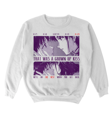 Poleron Evangelion - Misato y Shinji - grow up kiss
