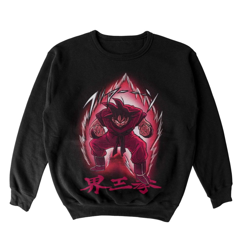 Poleron Dragon Ball - Goku Kaioken