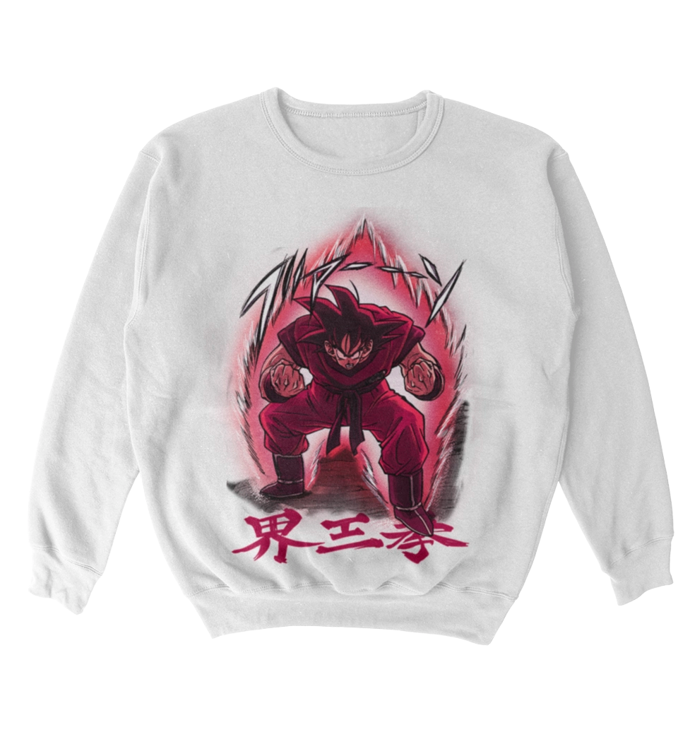 Poleron Dragon Ball - Goku Kaioken