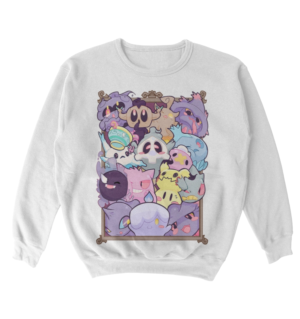 Poleron Pokemon - Ghost Type - Tipo Fantasma
