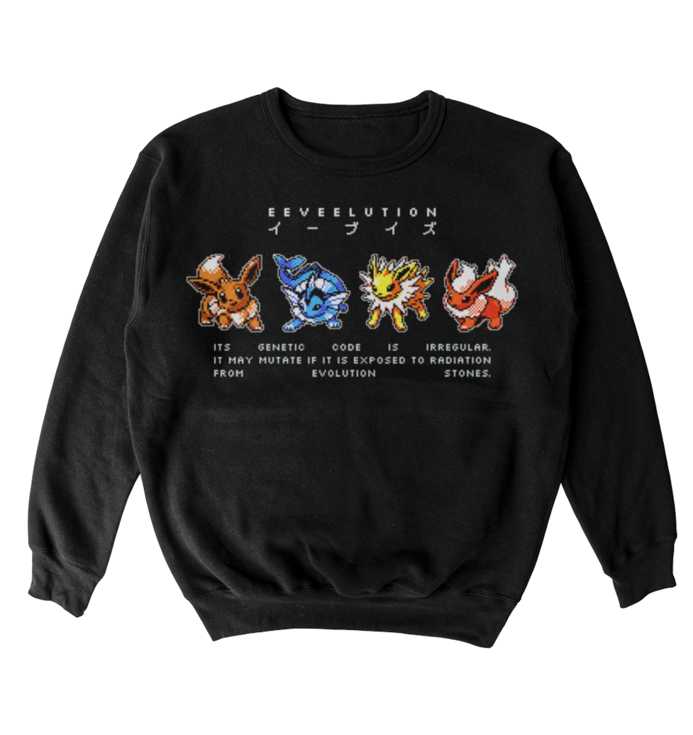 Poleron Pokemon - EeveeLutions - pixel