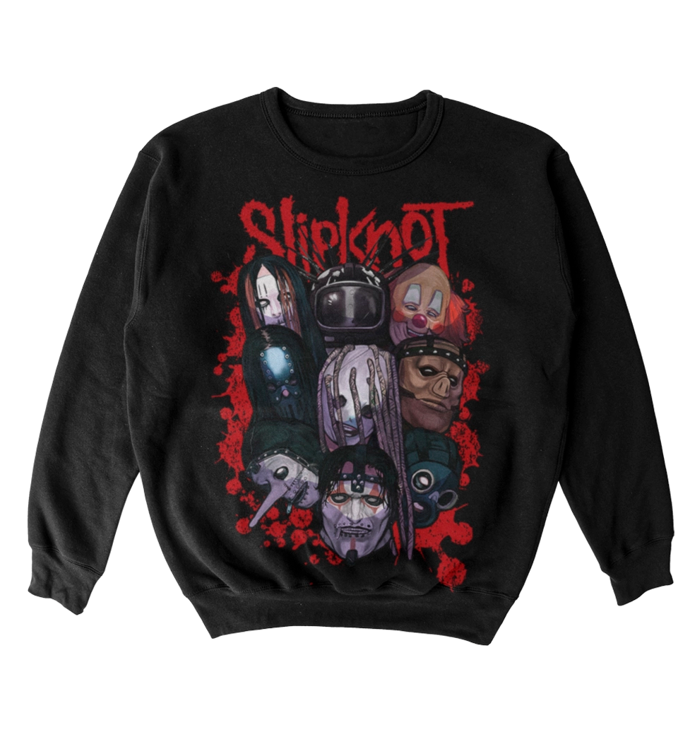 Poleron Slipknot - mascaras