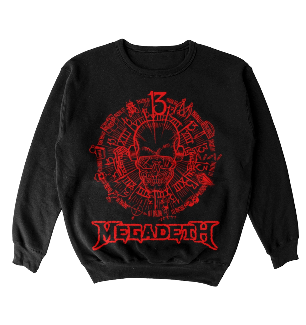 Poleron Megadeth - thirteen