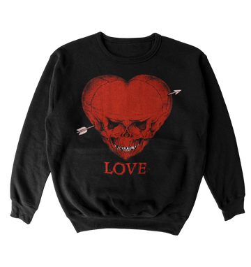 Poleron Megadeth - Love - Skeleton Heart