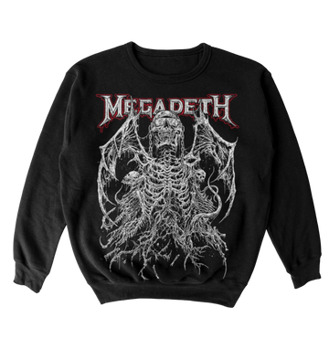 Poleron Megadeth - Crush The World Tour 2023
