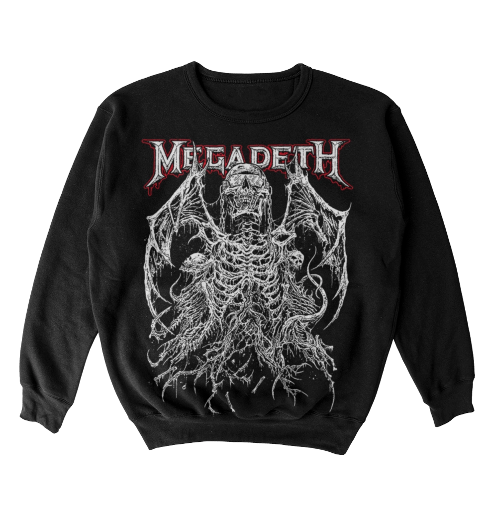 Poleron Megadeth - Crush The World Tour 2023