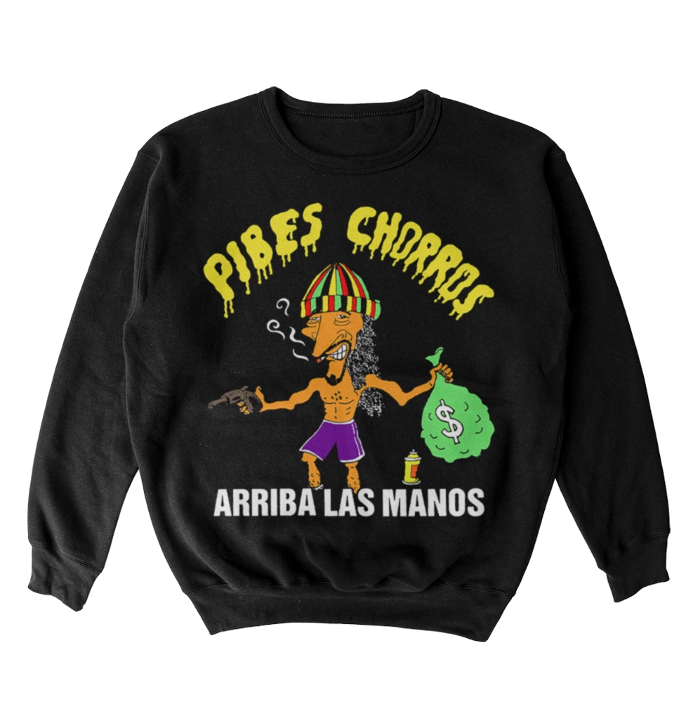 Poleron Pibes Chorros - Arriba la Manos