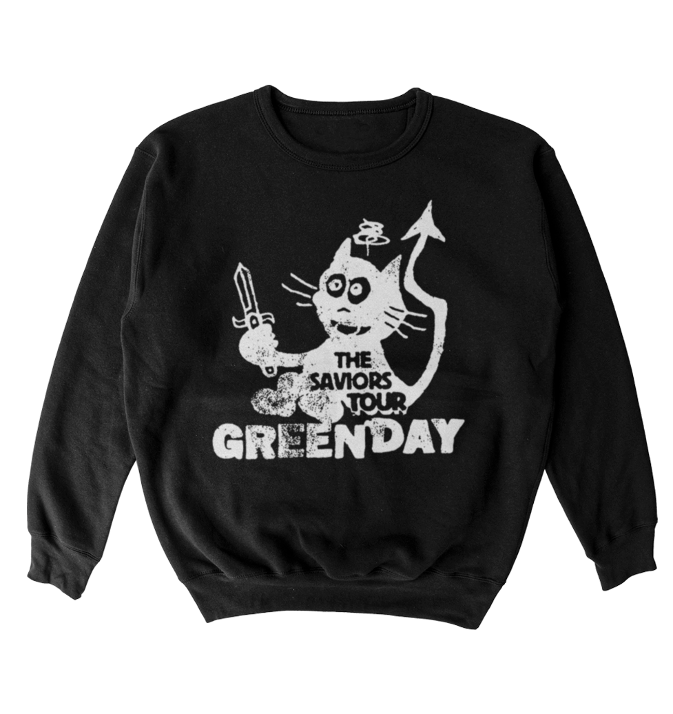 Poleron Green Day - The Saviors Tour - Cat