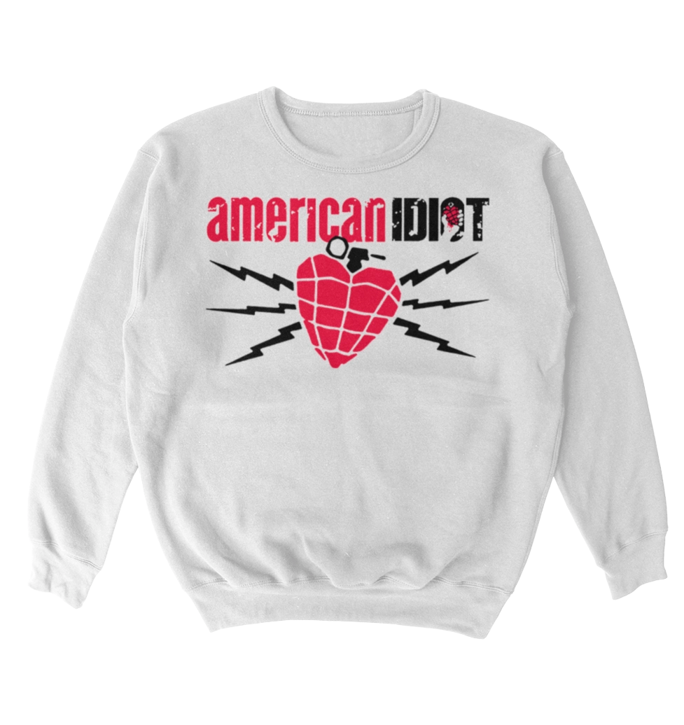 Poleron Green Day - American Idiot - Back Cover bomb