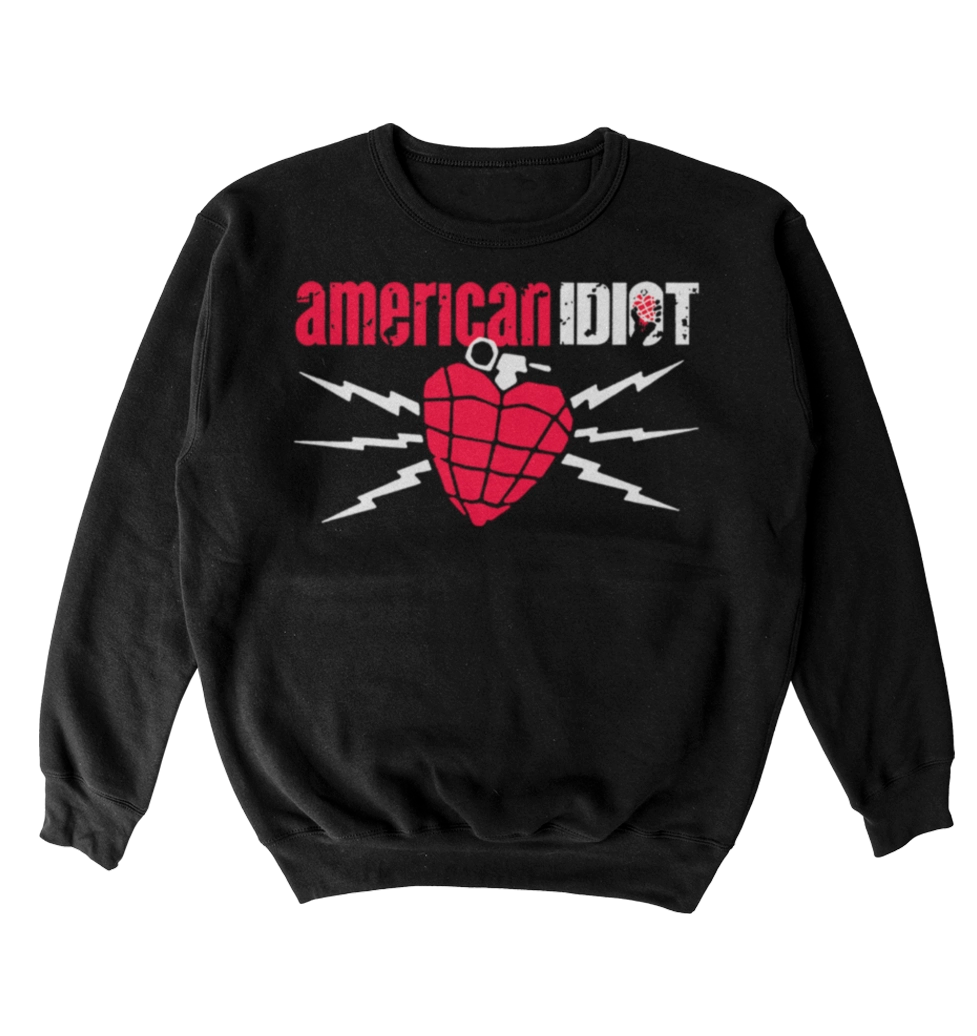 Poleron Green Day - American Idiot - Back Cover bomb