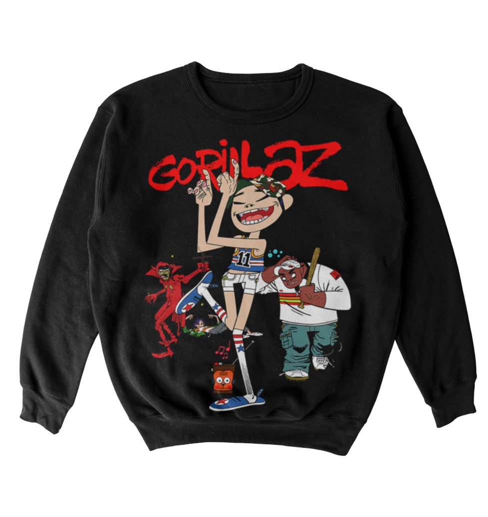 Poleron Gorillaz - G-Sides - Faust