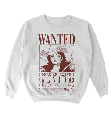 Poleron One Piece - Wanted - Alvida