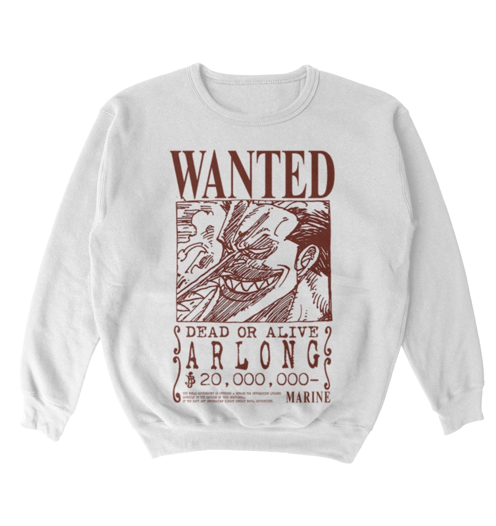Poleron One Piece - Wanted - Arlong