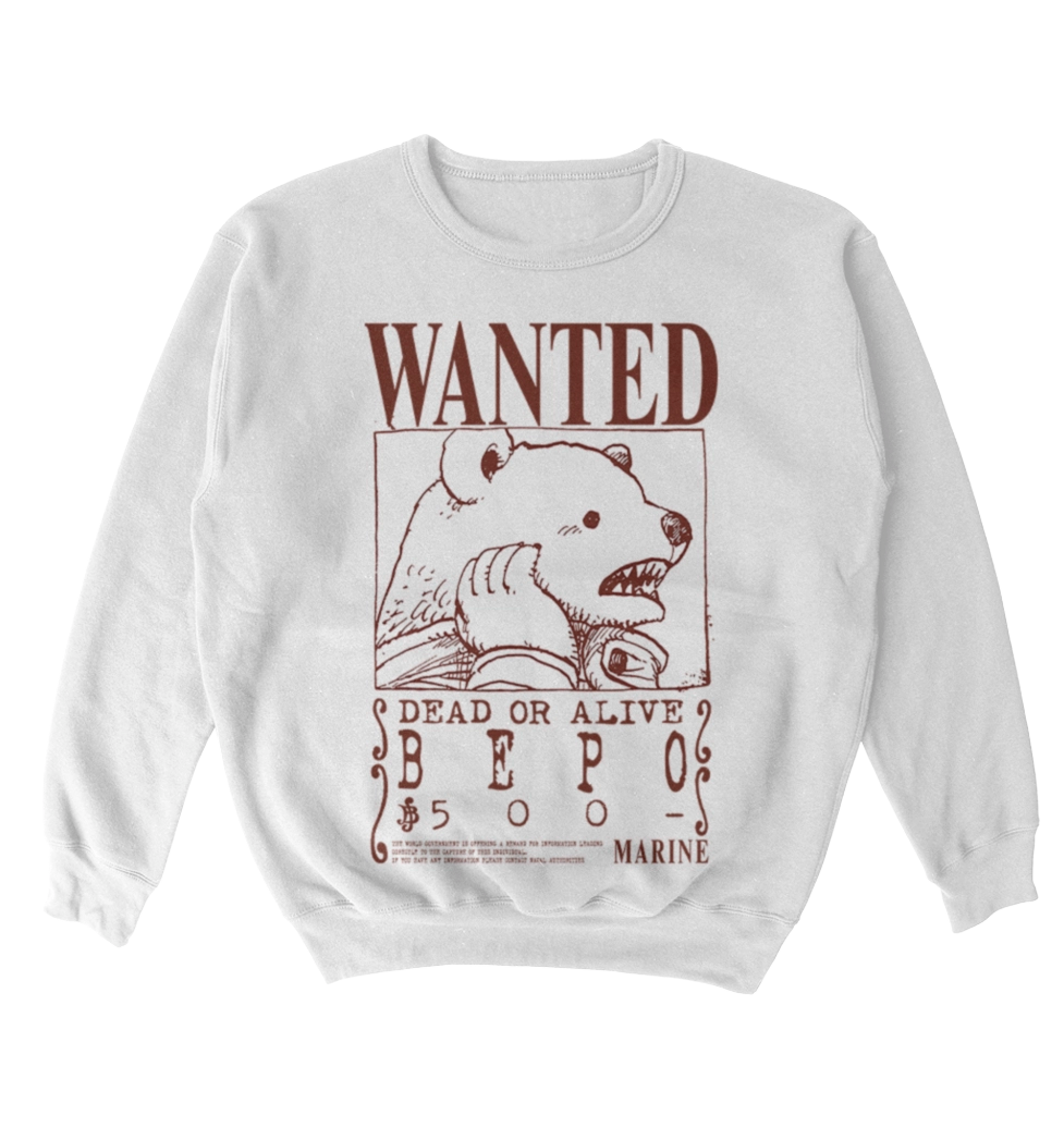 Poleron One Piece - Wanted - Bepo